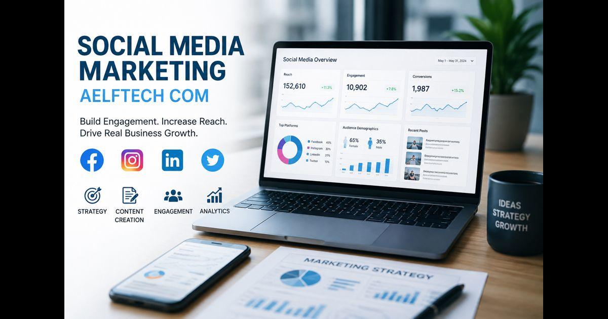 social media marketing aelftech com